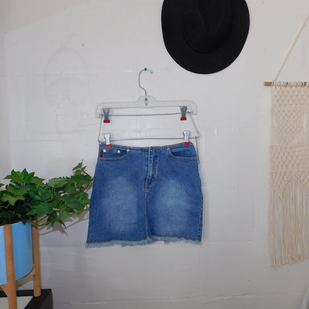 Jean Mini Skirt